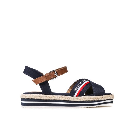 Espadryle Tom Tailor 3274001 Granatowy ze sklepu eobuwie.pl w kategorii Sandały dziecięce - zdjęcie 182057978