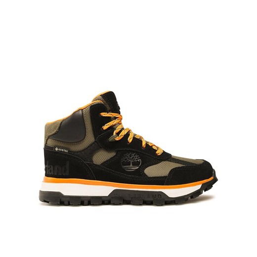 Trzewiki Timberland Trail Trekker Mid Gtx GORE-TEX TB0A269R0151 Czarny ze sklepu eobuwie.pl w kategorii Buty zimowe dziecięce - zdjęcie 182058149