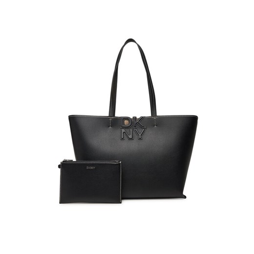 Torebka DKNY R51AAJ38 Czarny ze sklepu eobuwie.pl w kategorii Torby Shopper bag - zdjęcie 182058166