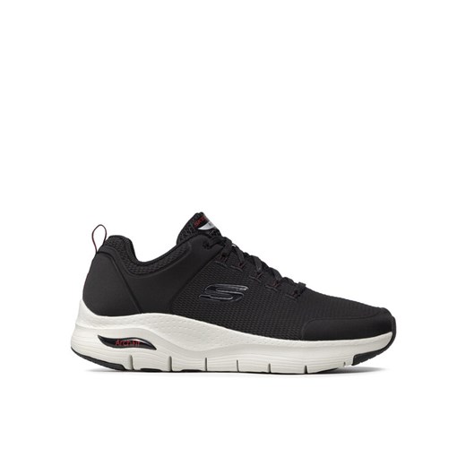Sneakersy Skechers Titan 232200/BKW Czarny ze sklepu eobuwie.pl w kategorii Buty sportowe męskie - zdjęcie 182058288