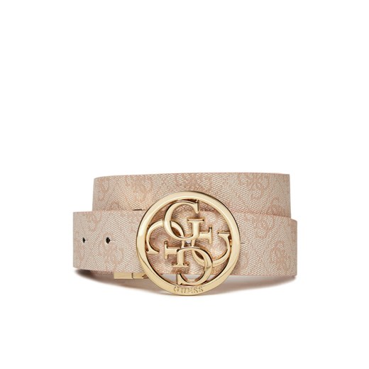 Pasek Damski Guess BW9166 P4235 Beżowy ze sklepu eobuwie.pl w kategorii Paski damskie - zdjęcie 182058349