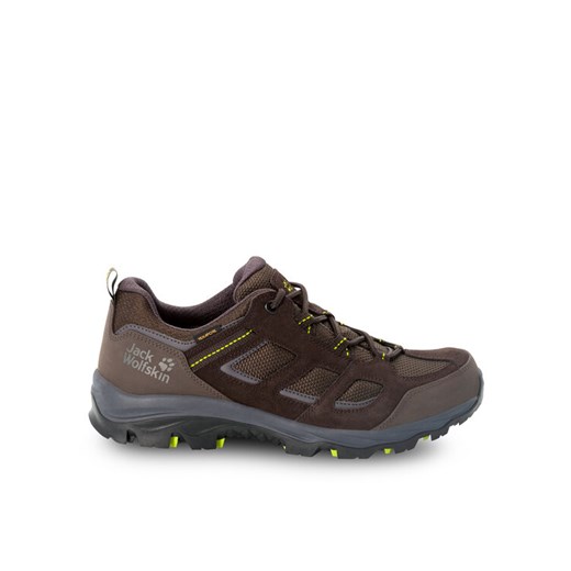 Trekkingi Jack Wolfskin Vojo 3 Texapore Low M 4042441 Brązowy ze sklepu eobuwie.pl w kategorii Buty trekkingowe męskie - zdjęcie 182058357