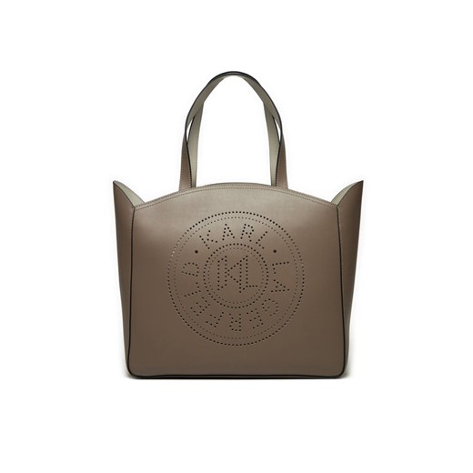 Torebka KARL LAGERFELD A1W30060 Szary ze sklepu eobuwie.pl w kategorii Torby Shopper bag - zdjęcie 182058478