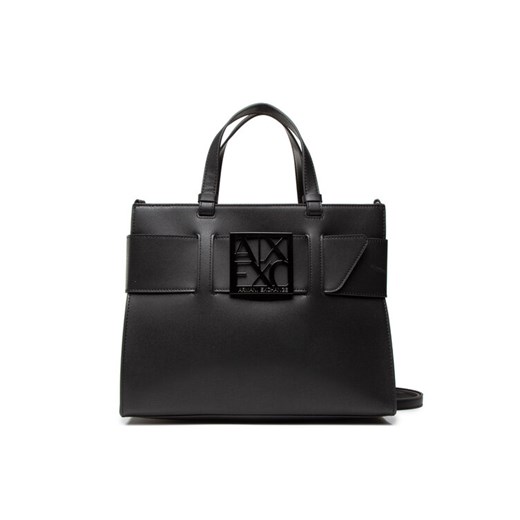 Torebka Armani Exchange 942689 0A874 00020 Czarny ze sklepu eobuwie.pl w kategorii Torby Shopper bag - zdjęcie 182058539