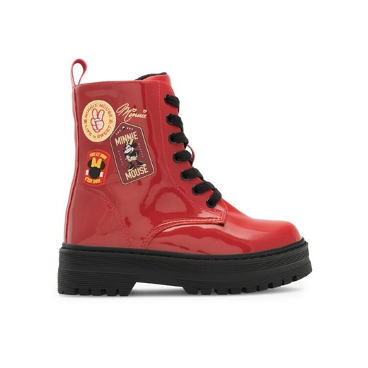 Trapery Mickey&Friends AW23-30DSTC Czerwony ze sklepu eobuwie.pl w kategorii Buty zimowe dziecięce - zdjęcie 182058659