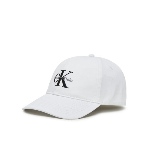 Czapka z daszkiem Calvin Klein Jeans LV04G5004G Biały ze sklepu eobuwie.pl w kategorii Czapki z daszkiem męskie - zdjęcie 182058768