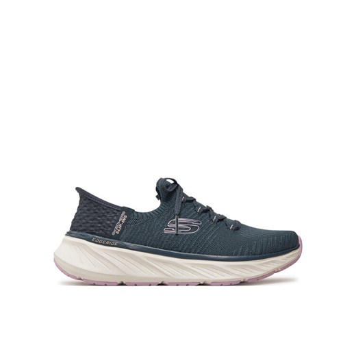 Sneakersy Skechers 150470/NVLV Granatowy ze sklepu eobuwie.pl w kategorii Buty sportowe damskie - zdjęcie 182058826