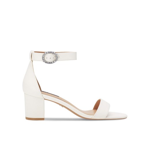 Sandały Nine West WFA2641-1 Biały ze sklepu eobuwie.pl w kategorii Sandały damskie - zdjęcie 182058849