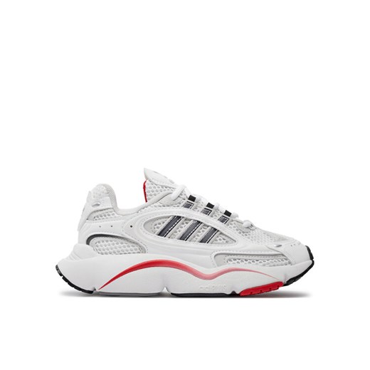 Sneakersy adidas Ozmillen J IG4269 Biały ze sklepu eobuwie.pl w kategorii Buty sportowe damskie - zdjęcie 182058915