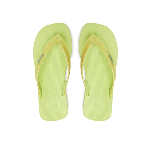 Japonki Melissa Mini Melissa Sun Long Beach II Inf 36100 Zielony ze sklepu eobuwie.pl w kategorii Klapki dziecięce - zdjęcie 182058996