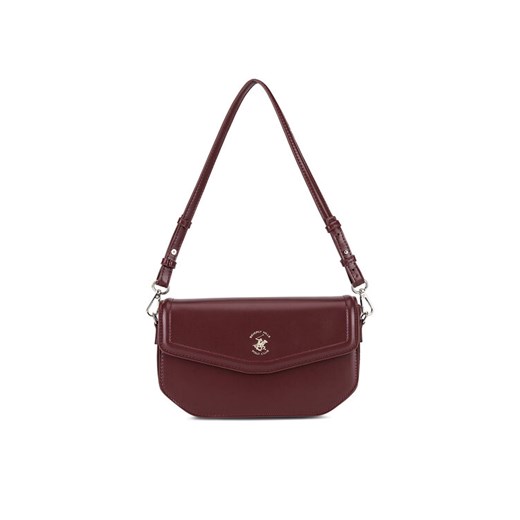 Torebka Beverly Hills Polo Club BHPC-L-001-06 Bordowy ze sklepu eobuwie.pl w kategorii Torebki damskie - zdjęcie 182059029