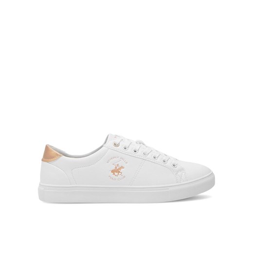 Sneakersy Beverly Hills Polo Club W-VSS24013 Biały ze sklepu eobuwie.pl w kategorii Trampki damskie - zdjęcie 182059075