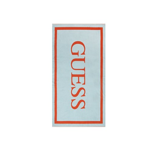 Ręcznik plażowy Guess E5GZ13 SG00P Niebieski ze sklepu eobuwie.pl w kategorii Ręczniki - zdjęcie 182059149
