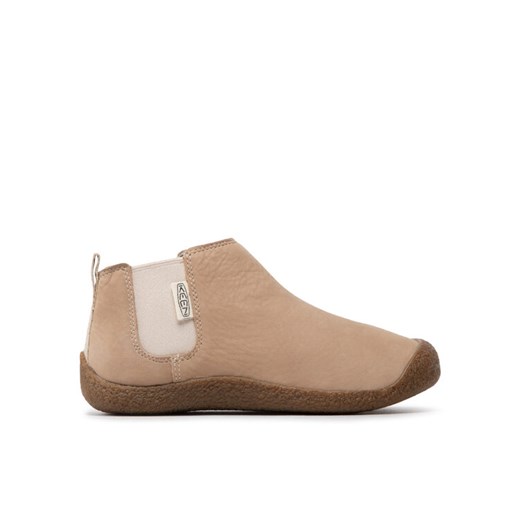 Sztyblety Keen Mosey Chelsea Leather 1026453 Beżowy ze sklepu eobuwie.pl w kategorii Botki - zdjęcie 182059309