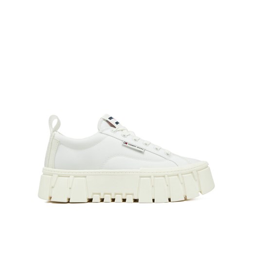 Trampki Tommy Jeans EN0EN02793 Biały ze sklepu eobuwie.pl w kategorii Trampki damskie - zdjęcie 182059338
