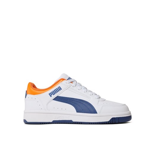 Sneakersy Puma Puma Rebound Joy Lo Jr 381984 11 Biały ze sklepu eobuwie.pl w kategorii Buty sportowe dziecięce - zdjęcie 182059397