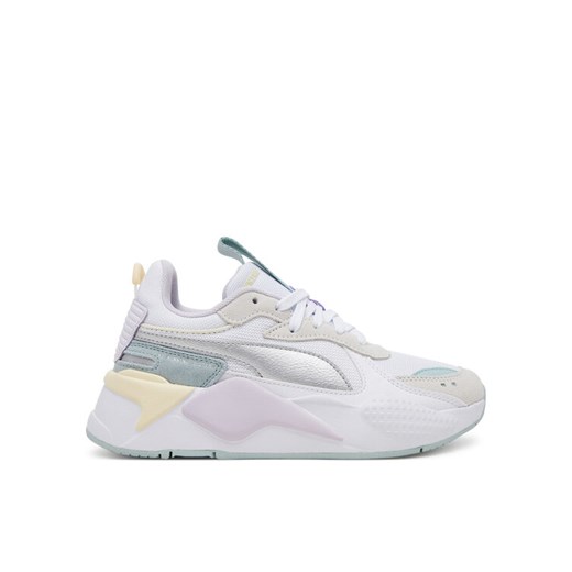 Sneakersy Puma RS-X Metallic Jr 391984 10 Biały ze sklepu eobuwie.pl w kategorii Buty sportowe dziecięce - zdjęcie 182059485
