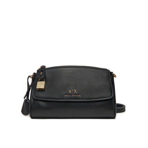 Torebka Armani Exchange XW000304 AF12040 UC001 Czarny ze sklepu eobuwie.pl w kategorii Listonoszki - zdjęcie 182059608