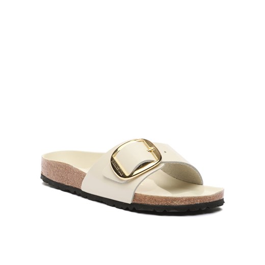 Klapki Birkenstock Madrid Big Buckle 1025298 Beżowy 39 eobuwie.pl