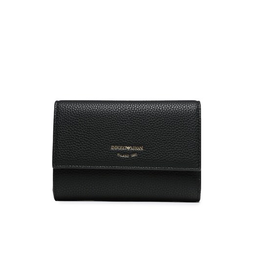 Duży Portfel Damski Emporio Armani Y3H326 YVZ7B 80001 Czarny ze sklepu eobuwie.pl w kategorii Portfele damskie - zdjęcie 182060076