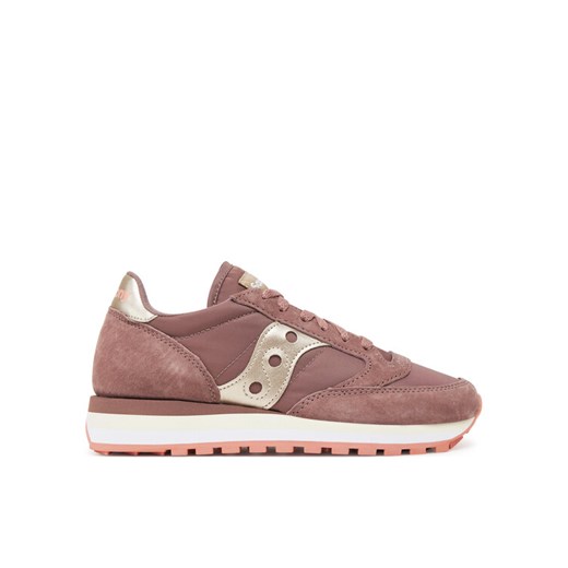 Sneakersy Saucony Originals Jazz Triple S60530 54 Brązowy ze sklepu eobuwie.pl w kategorii Buty sportowe damskie - zdjęcie 182060156