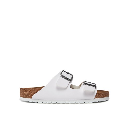 Klapki Birkenstock Arizona Birko-Flor 552681 Biały 44 eobuwie.pl