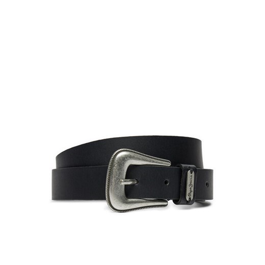 Pasek Damski Pepe Jeans Mildred PL020852 Czarny ze sklepu eobuwie.pl w kategorii Paski damskie - zdjęcie 182060295