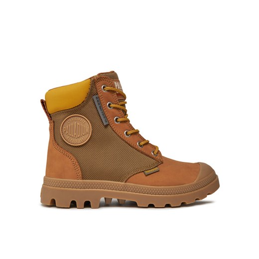 Trapery Palladium Pampa Sc Wpn U-S 77235-203-M Brązowy ze sklepu eobuwie.pl w kategorii Workery damskie - zdjęcie 182060475