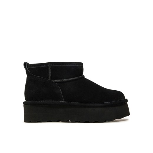 Śniegowce Bearpaw Retro Shorty 2940W Czarny ze sklepu eobuwie.pl w kategorii Śniegowce damskie - zdjęcie 182060507