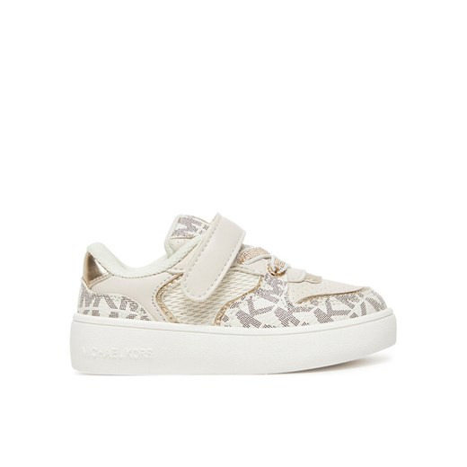 Sneakersy MICHAEL Michael Kors MK01930270 Écru ze sklepu eobuwie.pl w kategorii Buty sportowe dziecięce - zdjęcie 182060685