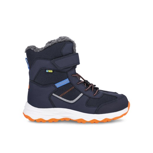 Śniegowce ZigZag Balful Kids Boot WP V2 Z244391 Granatowy ze sklepu eobuwie.pl w kategorii Buty zimowe dziecięce - zdjęcie 182060746
