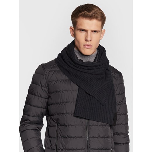 Szalik Calvin Klein K50K509706 Czarny ze sklepu eobuwie.pl w kategorii Szaliki męskie - zdjęcie 182060827