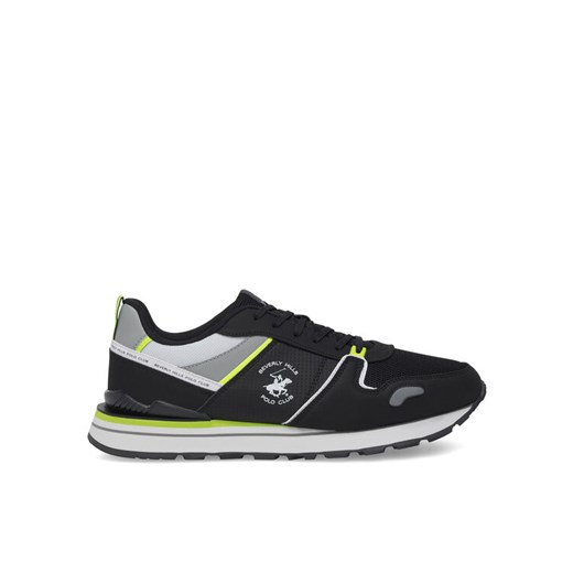 Sneakersy Beverly Hills Polo Club V5-6140 Czarny ze sklepu eobuwie.pl w kategorii Buty sportowe męskie - zdjęcie 182060897