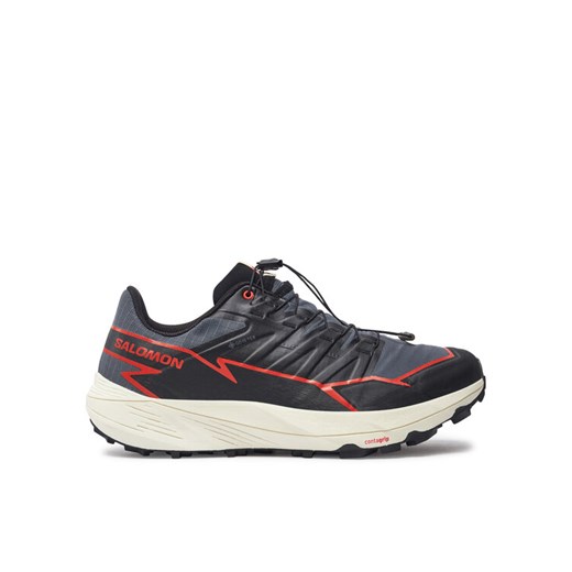 Buty do biegania Salomon Thundercross Gore-Tex L47684500 Szary ze sklepu eobuwie.pl w kategorii Buty sportowe męskie - zdjęcie 182060928