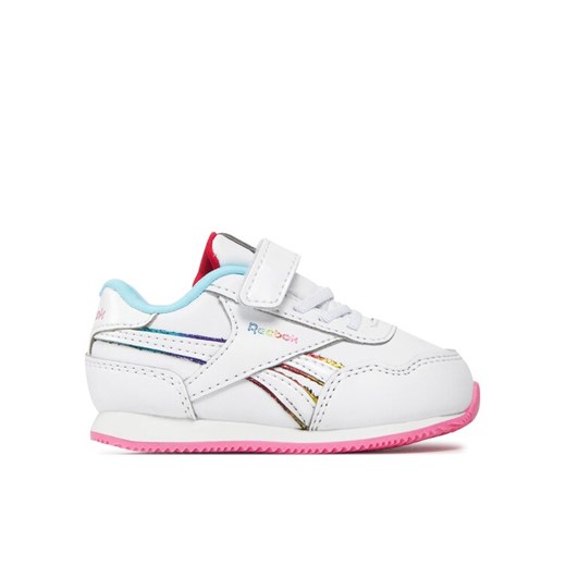 Sneakersy Reebok Royal Cl Jog 3.0 1V IE4163 Biały ze sklepu eobuwie.pl w kategorii Buty sportowe dziecięce - zdjęcie 182061116