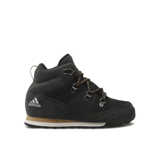 Trekkingi adidas Snowpitch K FZ2602 Czarny ze sklepu eobuwie.pl w kategorii Buty trekkingowe damskie - zdjęcie 182061157