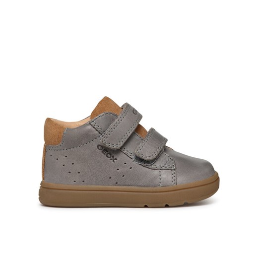 Sneakersy Geox B Biglia Boy B044DD 0CL22 C0665 Szary ze sklepu eobuwie.pl w kategorii Buty sportowe dziecięce - zdjęcie 182061245