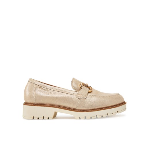 Loafersy Tamaris 1-24723-43 Złoty ze sklepu eobuwie.pl w kategorii Lordsy damskie - zdjęcie 182061259