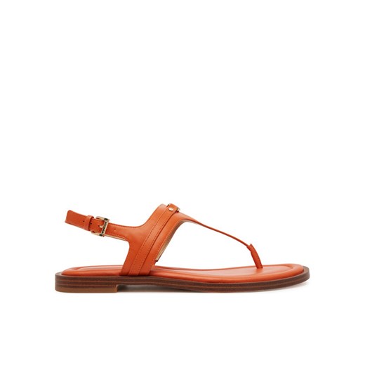 Sandały MICHAEL Michael Kors T-Strap 40S5MAFS4L Pomarańczowy ze sklepu eobuwie.pl w kategorii Sandały damskie - zdjęcie 182061305