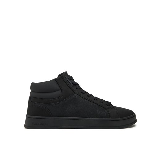 Sneakersy Calvin Klein High Top Lace Up Nb Mono HM0HM01769 Czarny ze sklepu eobuwie.pl w kategorii Buty sportowe męskie - zdjęcie 182061319