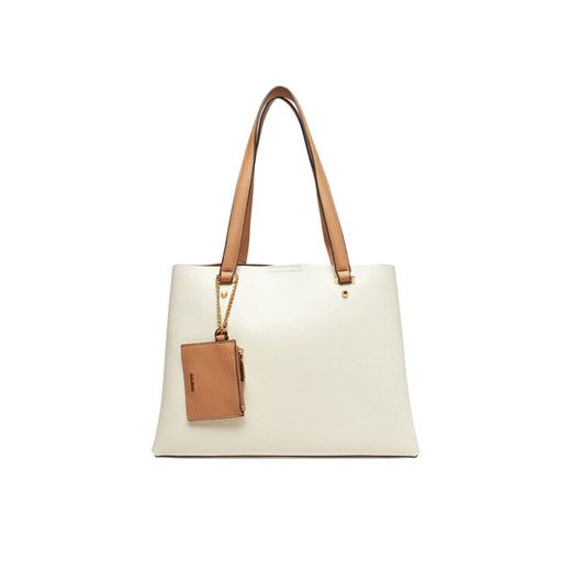 Torebka Aldo Korer 13933735 Écru ze sklepu eobuwie.pl w kategorii Torby Shopper bag - zdjęcie 182061395