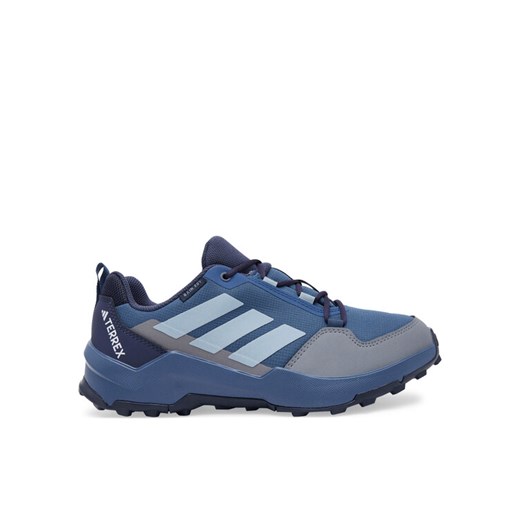 Trekkingi adidas Terrex AX4r JQ4885 Granatowy ze sklepu eobuwie.pl w kategorii Buty trekkingowe dziecięce - zdjęcie 182061469