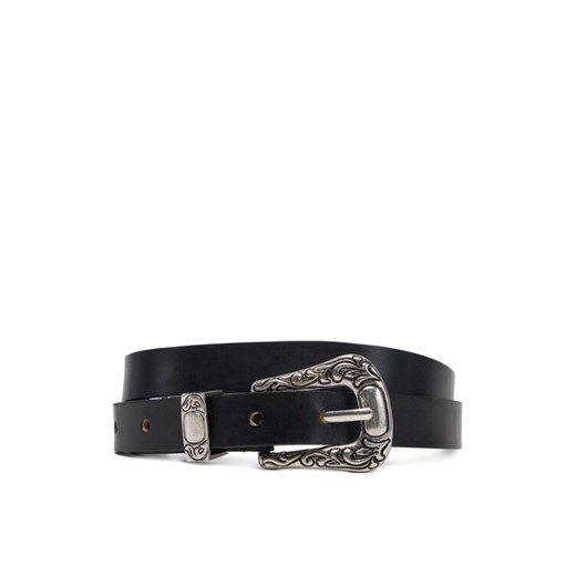 Pasek Damski ONLY Onlty Slim Leather Wester Jeans Belt Acc 15338269 Czarny ze sklepu eobuwie.pl w kategorii Paski damskie - zdjęcie 182061486