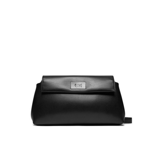 Torebka Calvin Klein K60K612150 Czarny ze sklepu eobuwie.pl w kategorii Listonoszki - zdjęcie 182061487