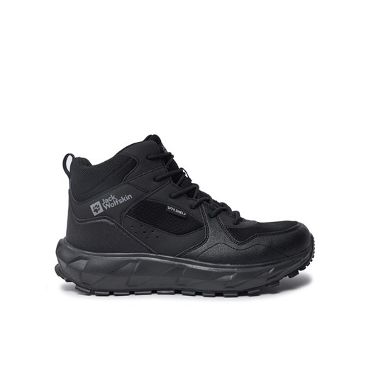 Trekkingi Jack Wolfskin Hike Ventura Lite Xt Tfx Mid 4064791 Czarny ze sklepu eobuwie.pl w kategorii Buty trekkingowe męskie - zdjęcie 182061488