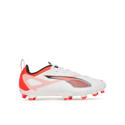 Buty do piłki nożnej Puma Ultra 5 Play Fg/Ag Jr 108170 01 Biały ze sklepu eobuwie.pl w kategorii Buty sportowe dziecięce - zdjęcie 182061598