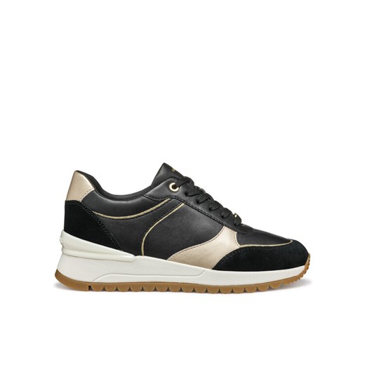 Sneakersy Geox D Desya D5500A 08522 C9258 Czarny ze sklepu eobuwie.pl w kategorii Buty sportowe damskie - zdjęcie 182061619