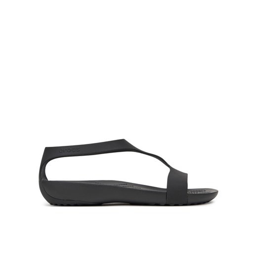 Sandały Crocs SERENA SANDAL 205469-060 Czarny ze sklepu eobuwie.pl w kategorii Sandały damskie - zdjęcie 182061845