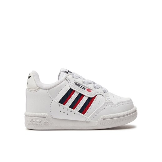 Sneakersy adidas Continental 80 Stripes El S42613 Biały ze sklepu eobuwie.pl w kategorii Buciki niemowlęce - zdjęcie 182061856