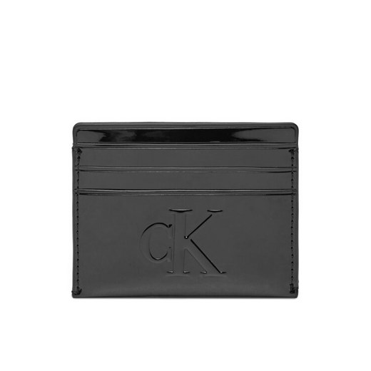 Etui na karty kredytowe Calvin Klein Jeans Sculpted Cardcase6cc Im K60K613126 Czarny ze sklepu eobuwie.pl w kategorii Portfele męskie - zdjęcie 182061909